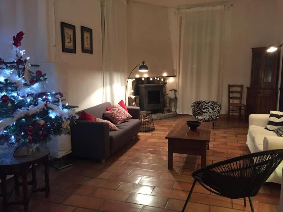Grande Maison Familiale En Pierres Sud Ardeche Lalevade-dʼArdèche Εξωτερικό φωτογραφία